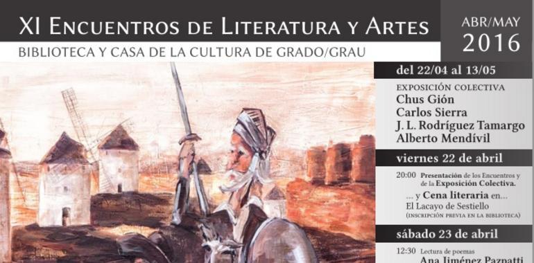 Grao inaugura mañana la XI edición de sus Encuentros de Literatura y Artes