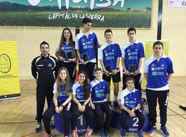 El Bádminton Oviedo se corona en el master sub19 de Collado Villalba