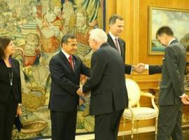 Encuentro del presidente del Perú con Felipe VI en la Zarzuela 