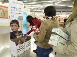 Los Bancos de Alimentos buscan 2 millones de litros de leche con #NingúnNiñoSinBigote