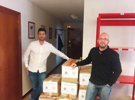 Donación solidaria de componentes electrónicos de Goldney a la Politécnica de Gijón