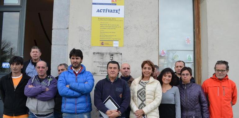 El nuevo tejado del Aula del Mar de Llanes, obra del programa de empleo Actívate