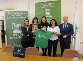 Carrera solidaria Asturias contra el cáncer de la Aecc, en Oviedo el 22 de mayo