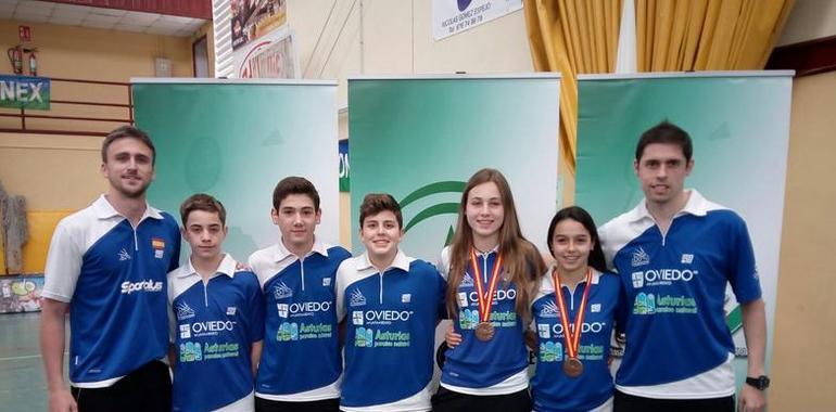 Zapico y Súarez, del Oviedo Bádminton, campeones de España dobles masculino 