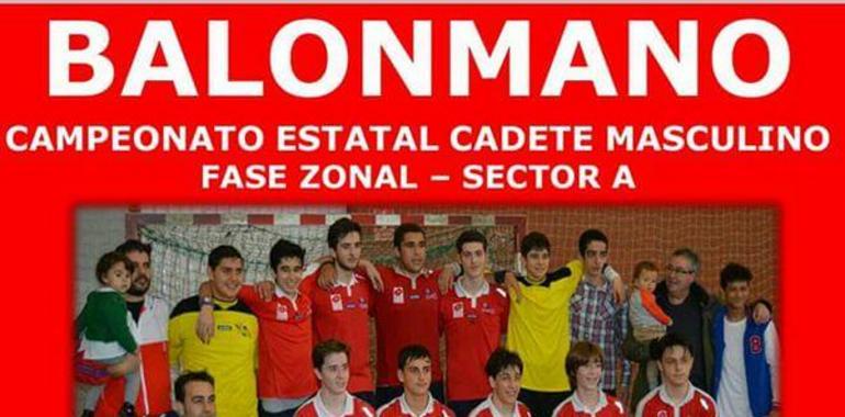 Avilés acoge uno de los 8 sectores zona del Campeonato Estatal de Balonmano Cadete Masculino