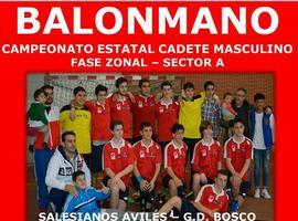 Avilés acoge uno de los 8 sectores zona del Campeonato Estatal de Balonmano Cadete Masculino