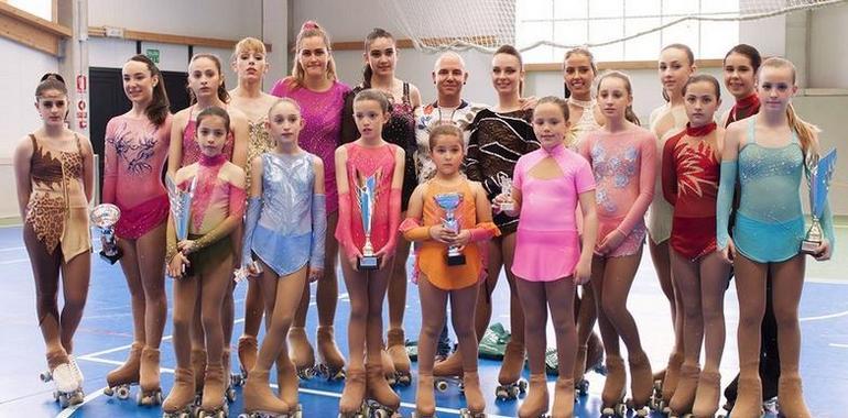 10 clubes participan en el XXXIX Campeonato de Asturias de Patinaje Artístico 