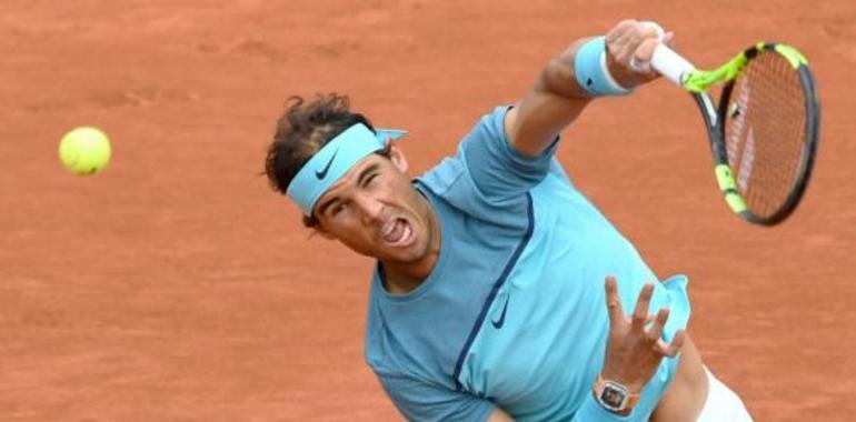 Nadal va por el décimo Roland Garros  tras laminar a  Groth 