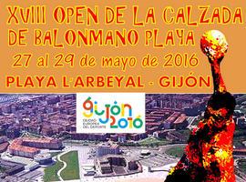 Hoy arranca el XVIII Open de La Calzada de Balonmano Playa