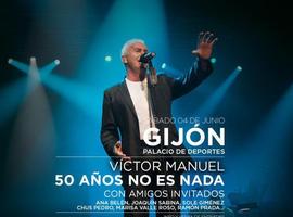 Víctor Manuel cierra su gira en Gijón el sábado próximo