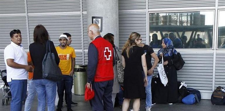 Lleguen a España otros 19 refuxaos procedentes de Grecia pol procesu de reubicación