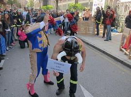 Los bomberos asturianos suspenden sus protestas y vuelven a la negociación