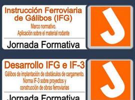 Jornadas: "Instrucción ferroviaria de gálibos (IFG)” y “Desarrollo IFG y de la IF-3”