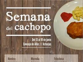 El cachopo preside las mesas alleranas durante una semana