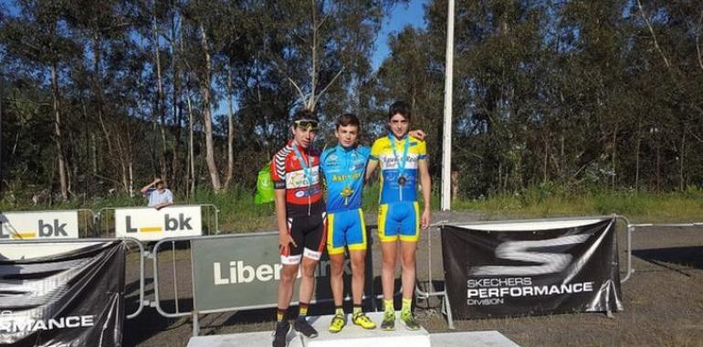 Alfredo Teleña, Campeón de Asturias cadete de BTT XCO