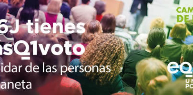 EQUO apuesta por una nueva fórmula participativa para financiar al campaña