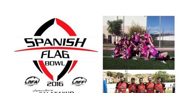 Foxes 82 y Milicia Astur, gijoneses campeones de España de flag football 