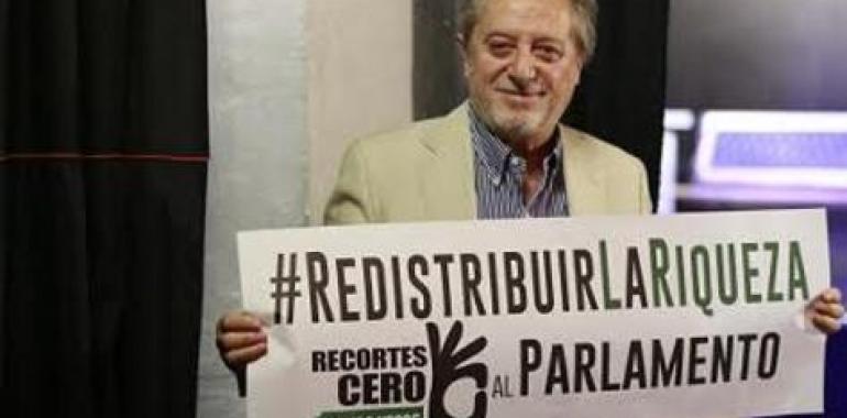 El actor Manuel Galiana apoya a Recortes Cero-Grupo Verde