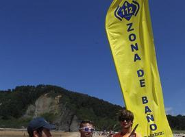 CLAS colabora con el salvamento en las playas asturianas