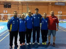 El CT Bádminton Asturias logra dos destacados puestos en el Abierto de España