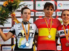 Plata para la asturiana Alicia González en los nacionales de ciclismo