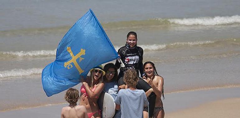 La Selección Asturiana de Surf busca el podio en el Campeonato de España 