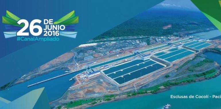 El domingo abrirá sus esclusas el Canal de Panamá ampliado