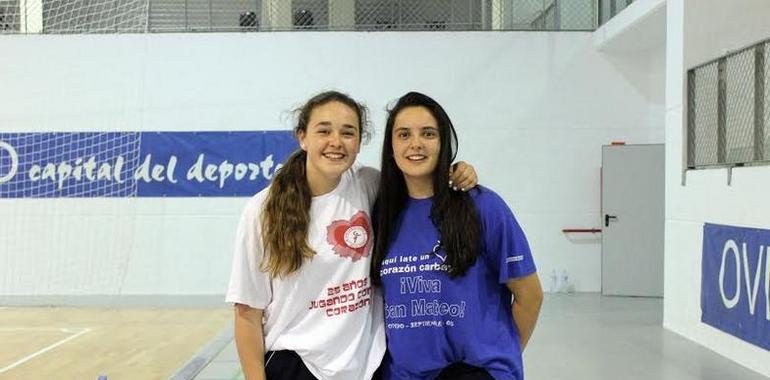 Oviedo Baloncesto Femenino: Inés, Isi y Teresa, en las concentraciones de verano