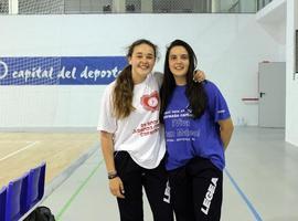 Oviedo Baloncesto Femenino: Inés, Isi y Teresa, en las concentraciones de verano