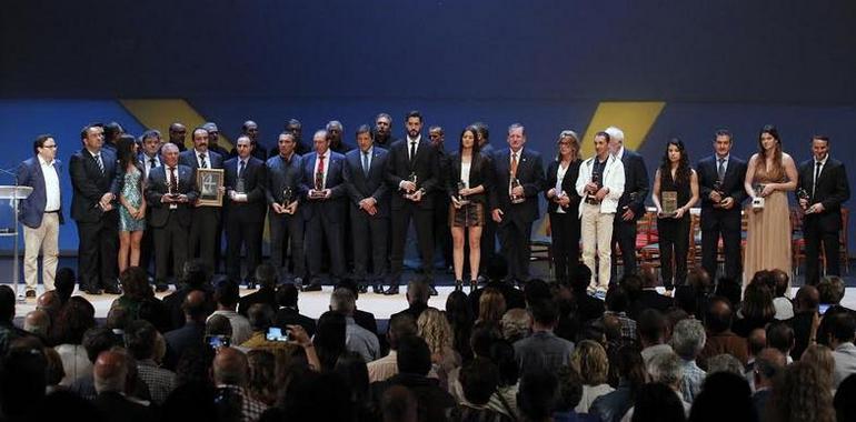 Selección de campeones asturianos en la Gala del Deporte