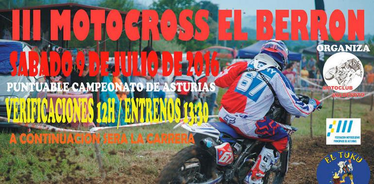 El Berrón acoge este fin de semana el Campeonato de Asturias de Motocross