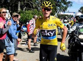 Froome se mantiene líder en el Tour a la carrera