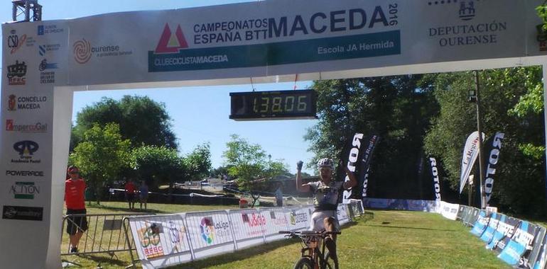 Rocío Gamonal se alza Campeona de España de BTT XCO en Ourense