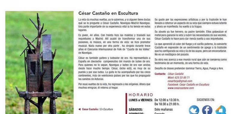 ‘En Escultura’, exposición de César Castaño en Fundación Alvargonzález