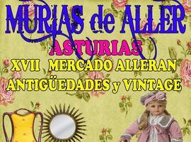 Antigüedades y vintage en el el XVII Mercado Allerán