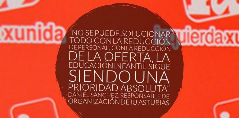 0 A 3: IU critica al Consejero de Educación por incumplimiento del pacto de investidura