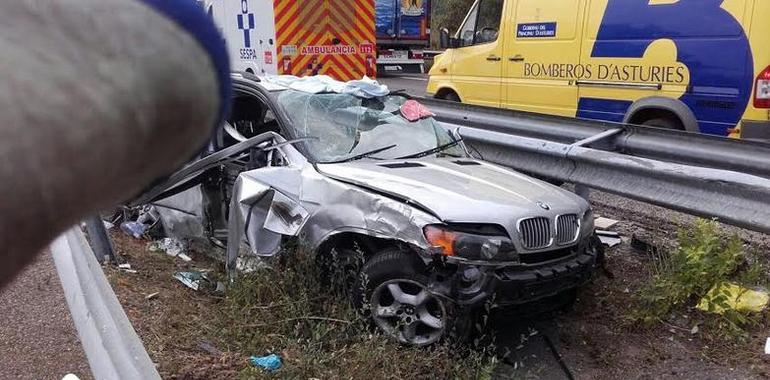 3 heridos en un accidente de tráfico en Llanes