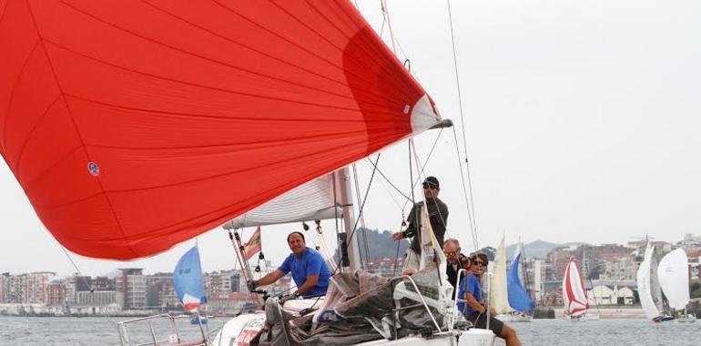 Difícil desempate de la Regata El Gaitero en la Bahía de San Lorenzo