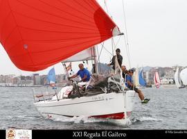 Difícil desempate de la Regata El Gaitero en la Bahía de San Lorenzo