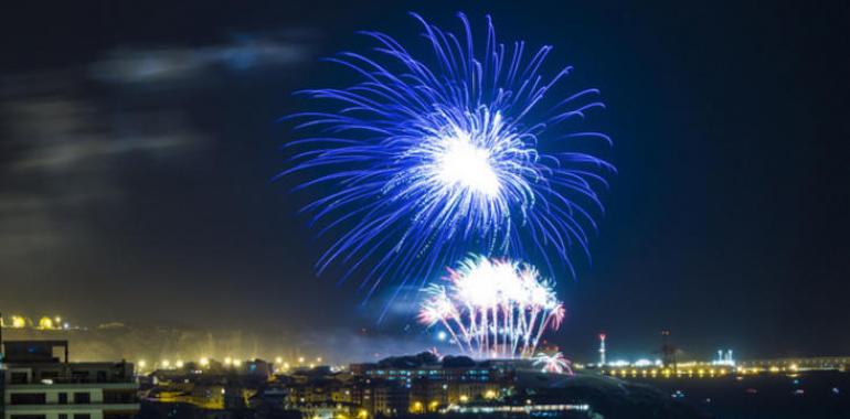 Cortes de tráfico con motivo de la Noche de los Fuegos en Gijón