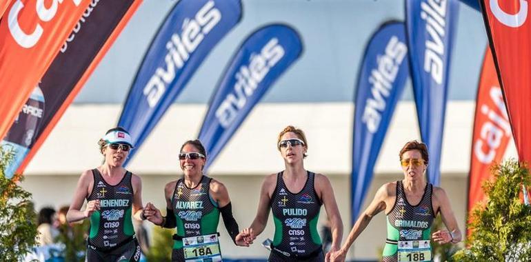 Gijón se vuelca con el Campeonato de España de Triatlón por Clubes