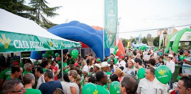 La bicicleta solidaria de Caja Rural, el domingo 28 en la Losa de Oviedo