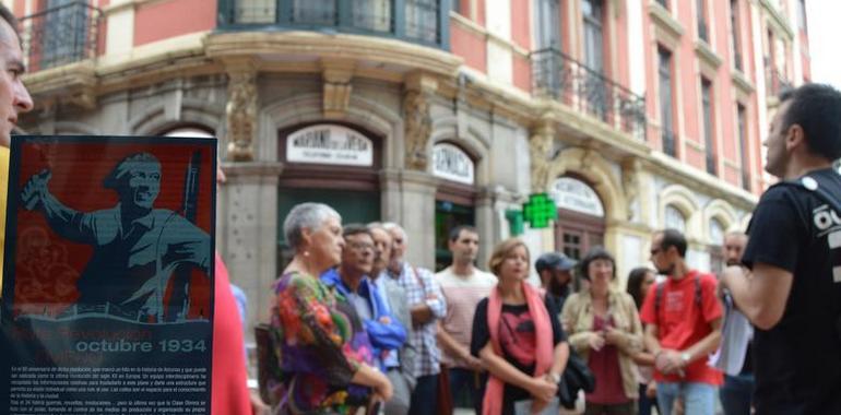 Una ruta por la Revolución de 1934, en Oviedo