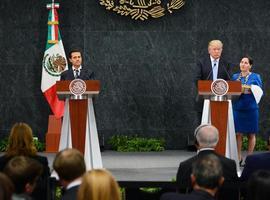 Peña Nieto exige a Trump respeto a los mexicanos en EEUU