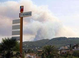 El incendio de Jávea es un hecho dramático y un acto de terrorismo medioambiental