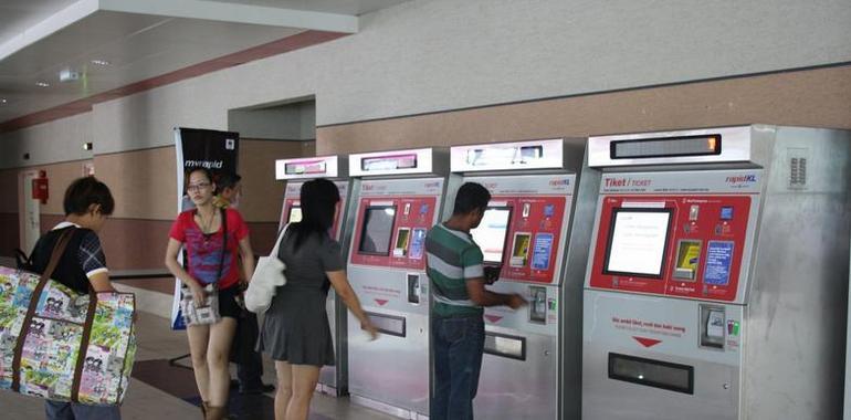 Indra lleva su ticketing sin contacto al metro de Kuala Lumpur