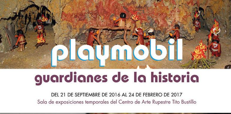 Los “Playmobil: guardianes de la Historia”, en el Centro Tito Bustillo