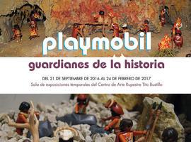 Los “Playmobil: guardianes de la Historia”, en el Centro Tito Bustillo