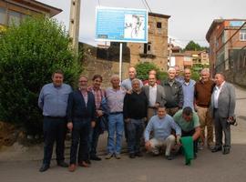 Luis Balagué homenajeado en Figaredo y Carabanzo