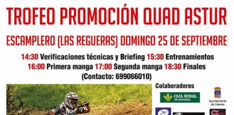 El Trofeo Promoción Quad Astur entra en su recta final